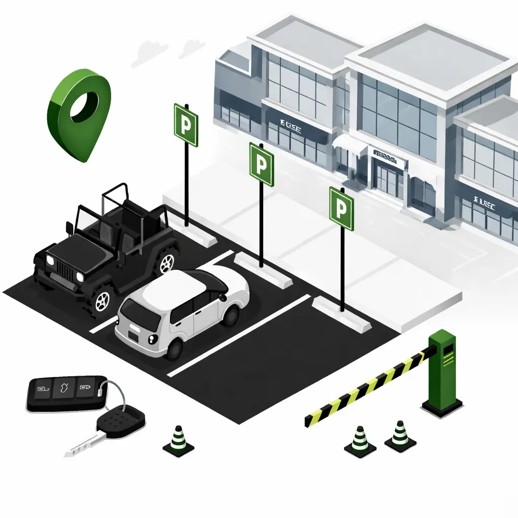 Smart Parking Lot with Valet Services